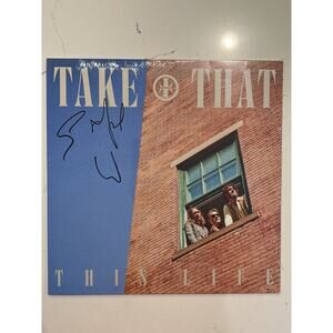 Take That - This Life 12” Vinyl LP SIGNED AUTOGRAPHED